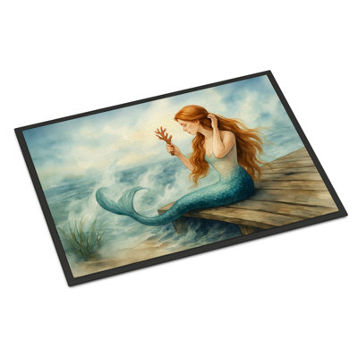 Mermaid on the Dock Doormat