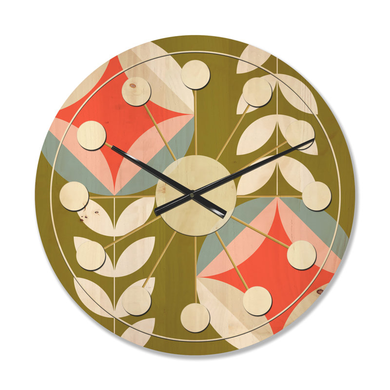Horloge murale Botanical, Petit