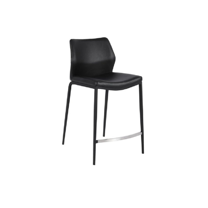 Tabouret Curve, Noir