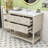 Eftime Modern Freestanding Single Bathroom Vanity with Undermount Ceramic Sink and Ample Storage-1287928061