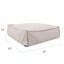Repose-pieds d'extérieur avec coussin Albelo-Sire-86923587