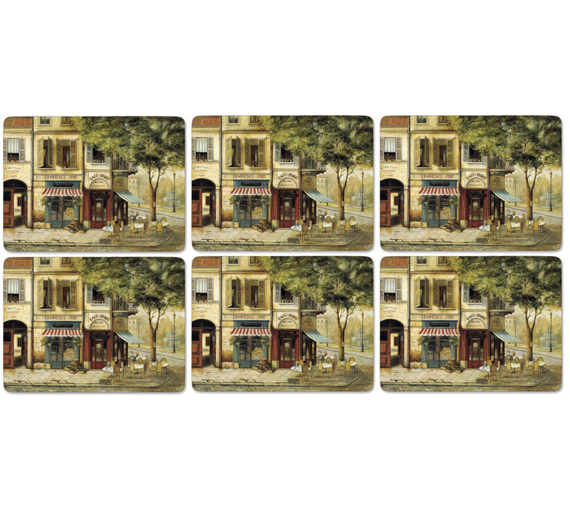 Portmeirion, Pimpernel, Placemats - Parisian Scenes