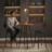 3 Pieces Round Bar Table And Chairs Set, Small Dining Table With 2-Tier Storage Shelf And 2 Upholstered Bar Stools