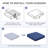 Outdoor 4'' Dining Chair Seat Cushion-986330111-986330106