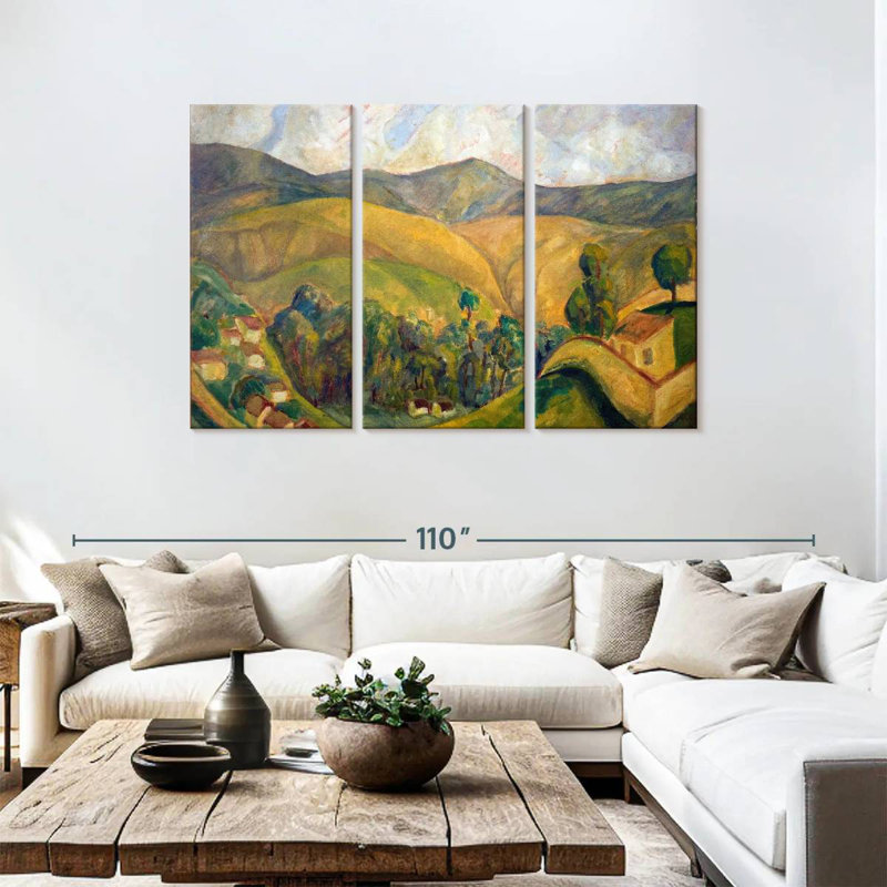 Alvord Landscape 1911, 48" H x 74" W
