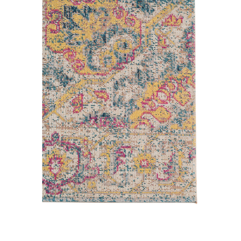 Tapis à poils très courts Kinslee, Rectangle 3 pi 11 po x 5 pi 11 po