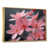 Toile avec cadre flottant or