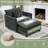 41“Chenille Oversized Chair With Ottoman - Plush Comfort and Style for Living Space-360145070