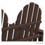 Fauteuil oscillant classique 48 po POLYWOOD Adirondack-1313964