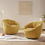 Fauteuil d'appoint pivotant rembourré-87783511