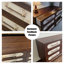 Commode d'appoint vintage grande capacité