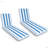 2PCS Set Outdoor Lounge Chair Cushion Replacement Patio Funiture-1424716910-1424716827