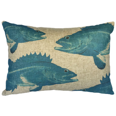 Linen Reversible Throw Pillow