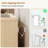 6-Drawer Dresser With Wave-Fluted Panels, Modern Boho Storage Cabinet With Solid Wood Frame And Metal Handles, Versatile Organizer For Bedroom, Living Room, Entryway, Hallway & Closet-1428630014