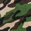 Accessoire de costume de chapeau de père Noël adulte unisexe vert et blanc camouflage - Taille unique