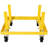 750lbs Rolling Engine Stand,Adjustable Width And Length, with 2pcs Buckle Straps,Yellow