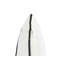 Berklie Striped White Square Cushion