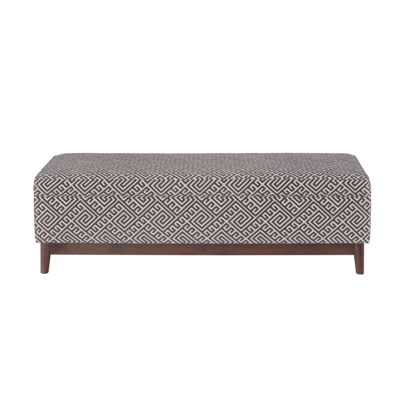 Gisbert Polyester Upholstered Storage Bench