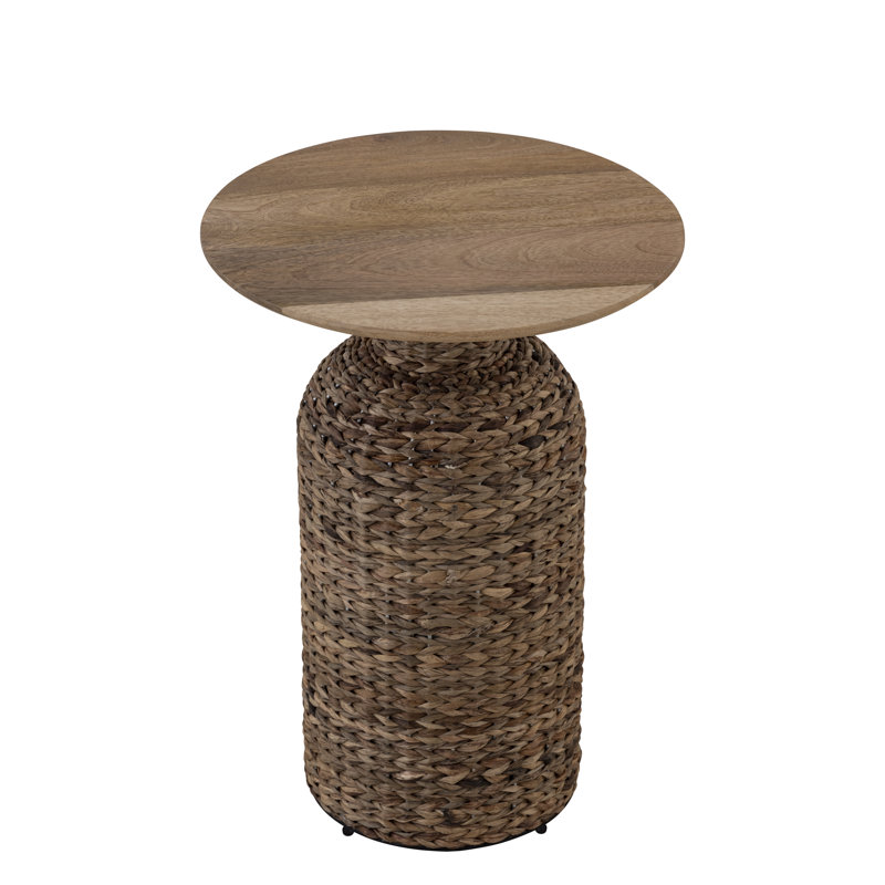 Aaru Seagrass End Table