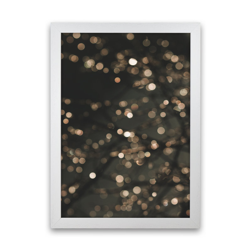 Midnight Glow by Victoria Frost - Print, 63cm H x 46cm W x 3cm D, White Framed