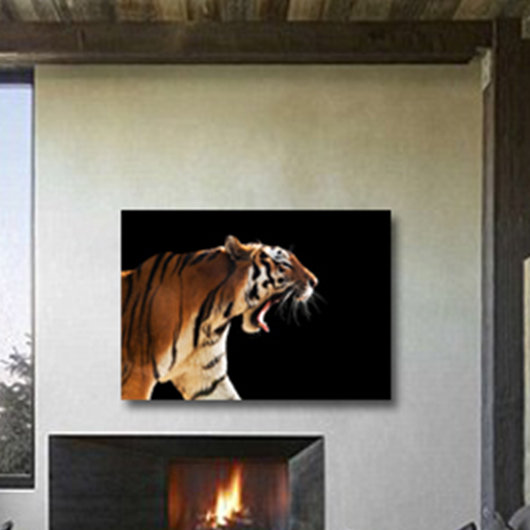 Tiger Print, 24" H x 36" W