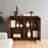 Mid Century Modern Walnut Fluted Hollow Sideboard Buffet Cabinet With 2 Outlet Holes, Storage For Living Room Kitchen-1947453945