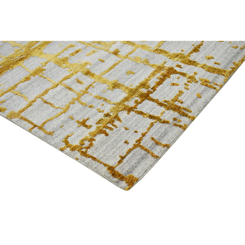 Geometric Area Rug, Rectangle 5' x 8'