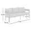 Viola 77.56'' Metal Outdoor Patio Sofa-1223804468