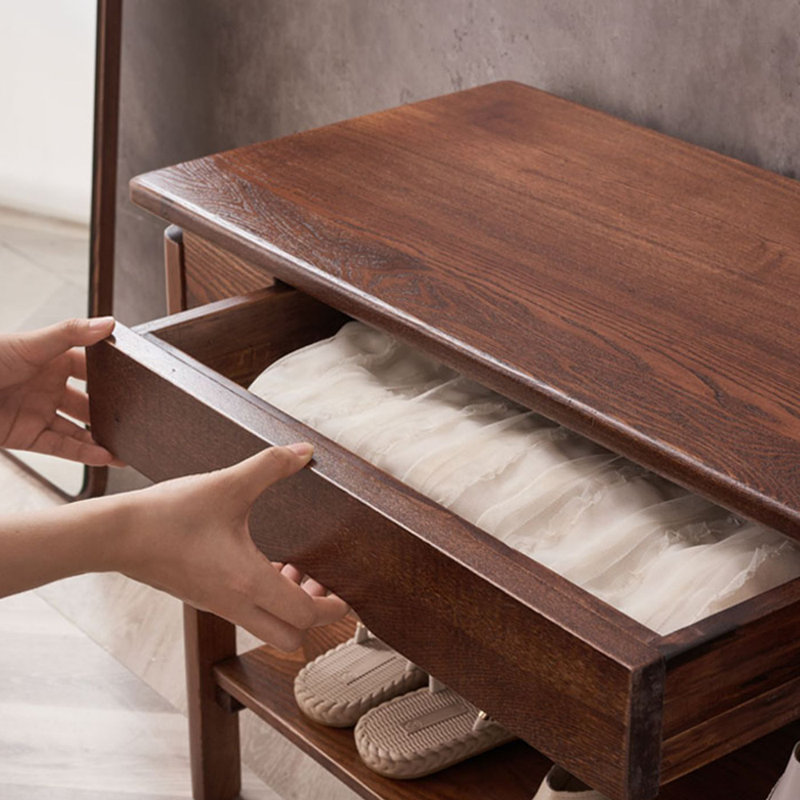 31.5in Large Capacity Shoe Change Stool