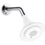 Moxie 1.75 Gpm Single-Function Showerhead With Wireless Speaker