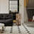 Square Faux Marble and Concrete End Table-183224223-183224209