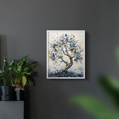 Paysages série CLxxxviii - reproduction encadrée de qualité supérieure - prêt à être accroché - aucun clou requis