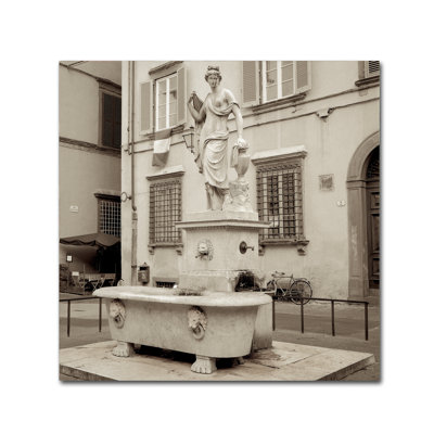 Alan Blaustein «Lucca I», reproduction de photo sur toile tendue