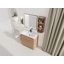 Meuble-lavabo autoportant de 36 po avec lavabo en céramique et porte à 2 compartiments à fermeture en douceur-2082880563