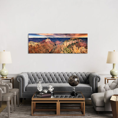 Canyon View XII by David Drost - Wrapped Canvas Panoramic Print