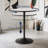 Valencia Holton Adjustable Height Round Bar Table Bistro Pub Table With Sturdy Metal Base And MDF Top For Dining Room, Kitchen, Or Patio-2118374343-2129292924-2118374339
