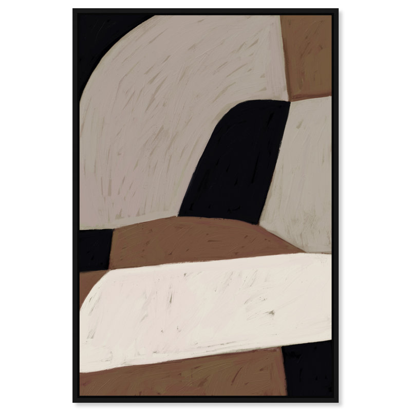 Hiding Away Print by Oliver Gal, 11"H x 16"W, Black Floater Frame