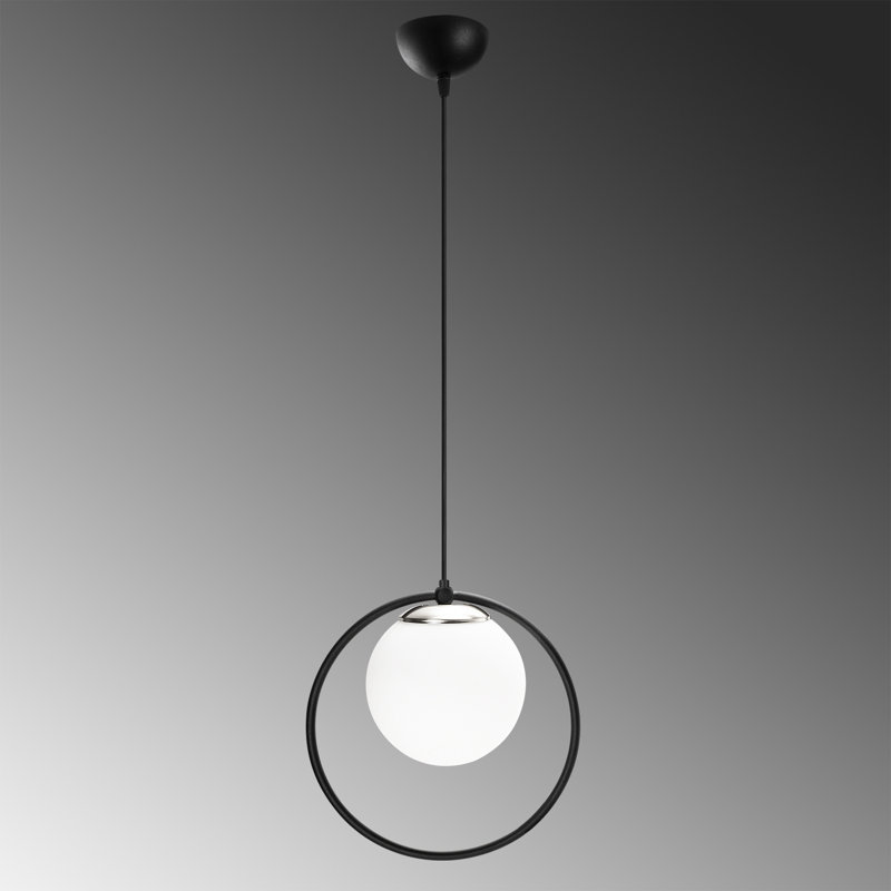 Luminaire suspendu géométrique à 1 lumière Dmitri