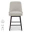 Tabouret de comptoir pivotant 26 po Luong-1283063615