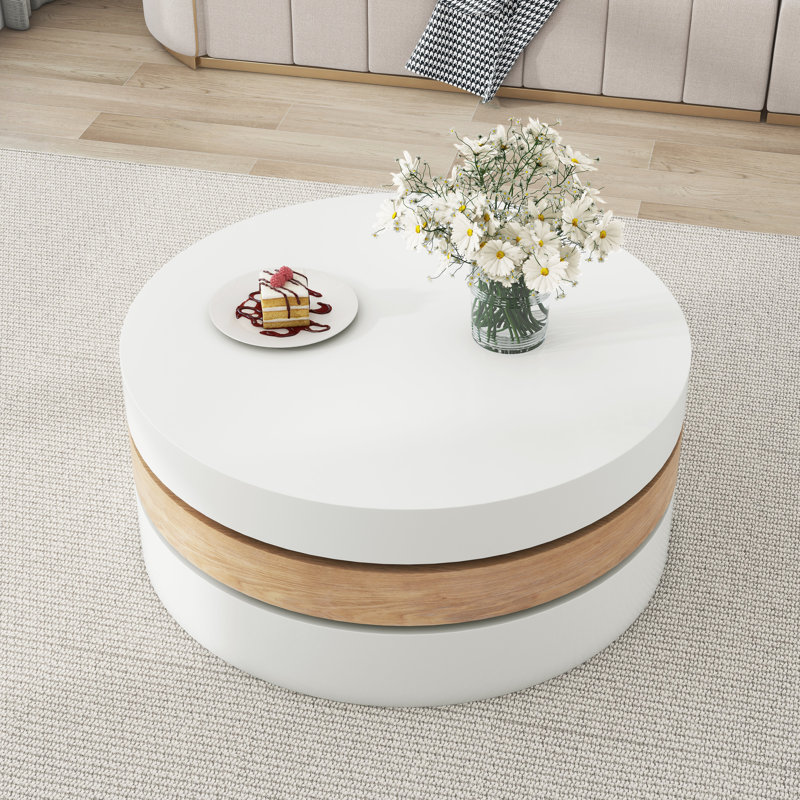 Frame Coffee Table with Storage
