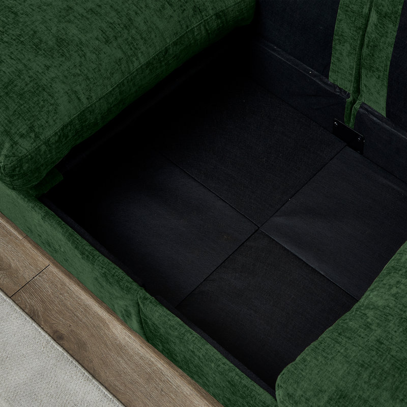 Sectionals, Chenille - Vert