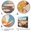 Fleurs blanches et jaunes «Wander Meadow» - Art mural fleurs sauvages-208901186-208901306