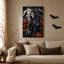 «Grim Reaper» tenant une faux en citrouille-1375413439