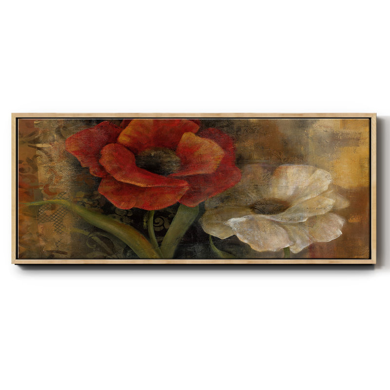 Perfect Pair I- Framed Canvas