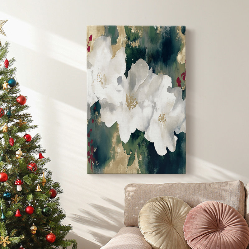 Art des Fêtes de Noël - Toile tendue avec châssis CDLXVI, H 18 po x l 12 po