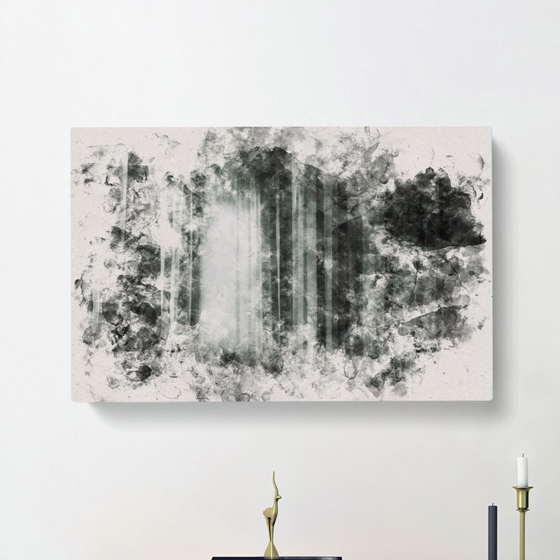 Twilight Forest - Wrapped Canvas Print, 35cm H x 50cm W x 3cm D