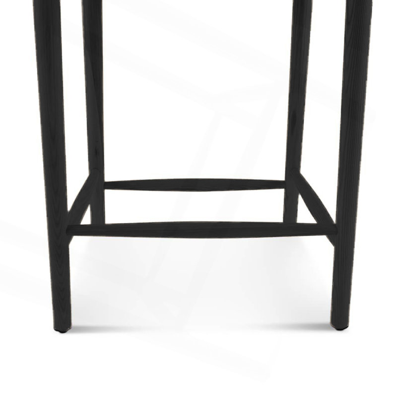 Wishbone Counter Stool, Black