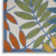 Leonhardt Floral Green/Blue/Yellow/Orange Indoor/Outdoor Area Rug
