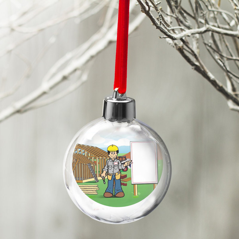 Ornement de Noël personnalisé, Oui
