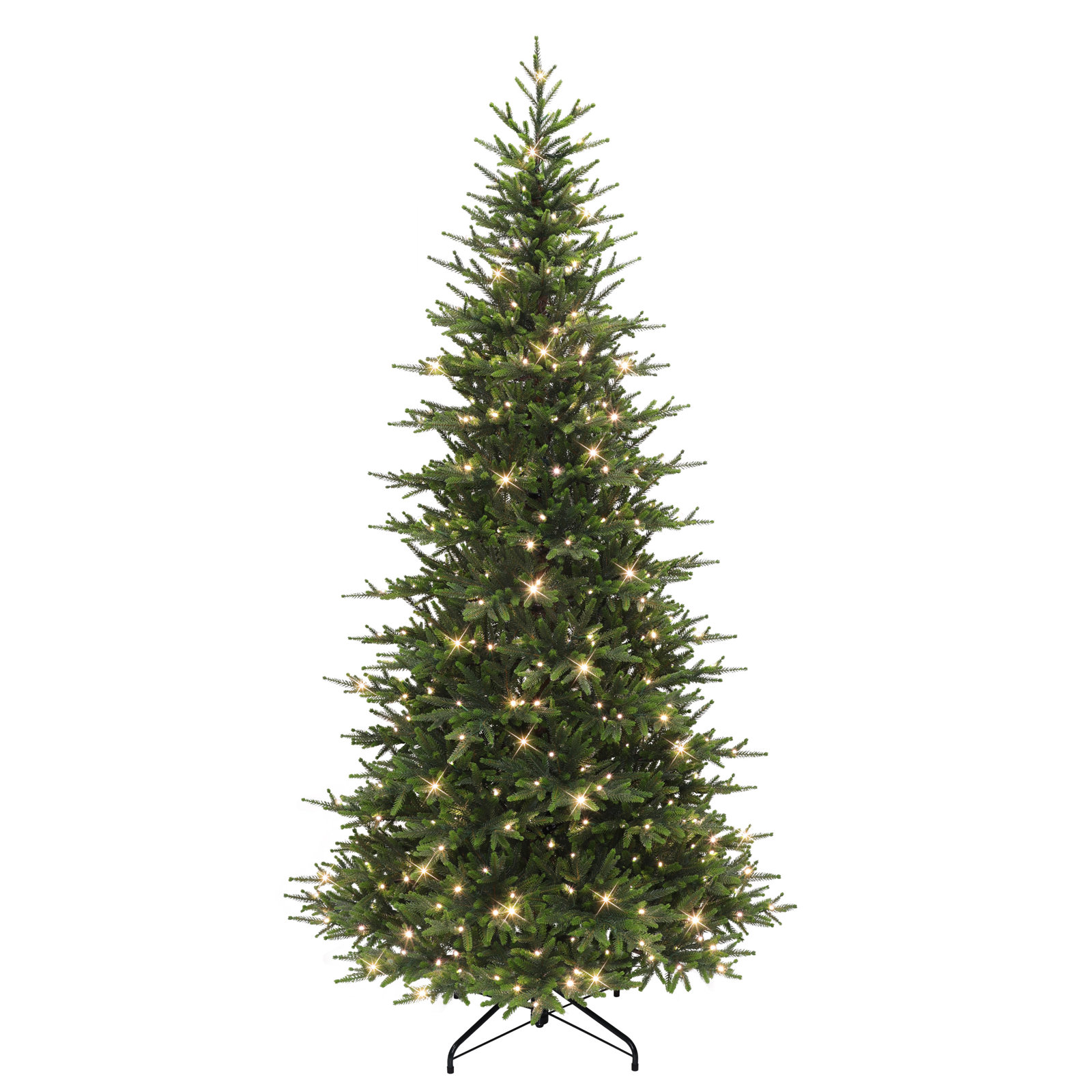 Slim 7.5' Pre-Lit Fir Tree